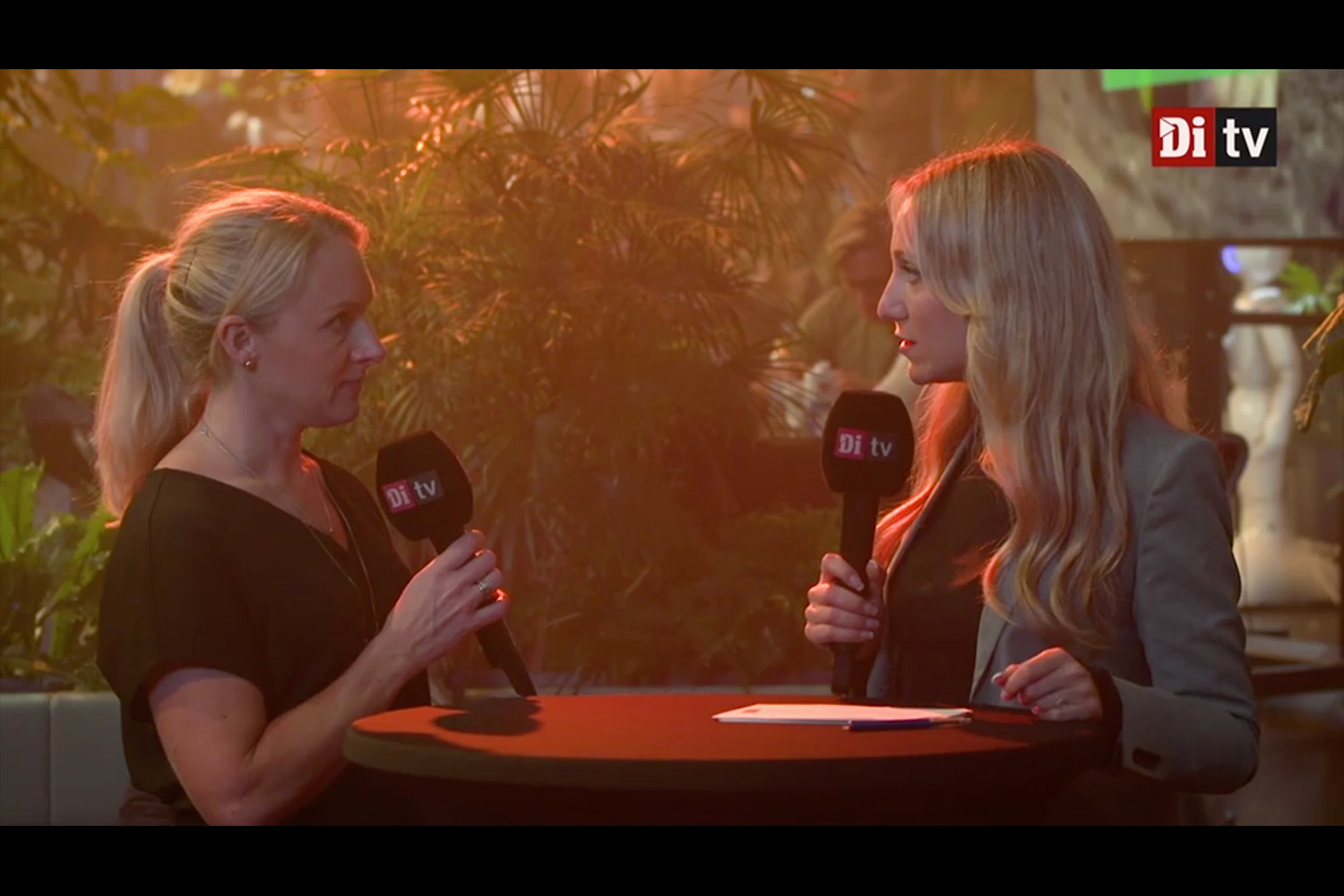 Our CEO, Kristina Lagerstedt, being interviewed by Dagens Industri TV at Norrsken Impact Week.